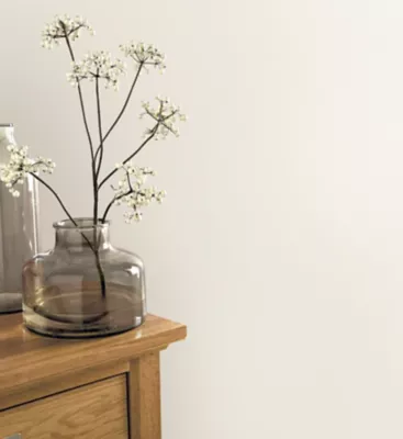 Papier peint vinyle sur intissé GoodHome Aune blanc