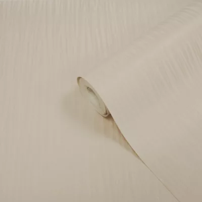 Papier peint vinyle sur intissé GoodHome métallique or pâle 53 cm