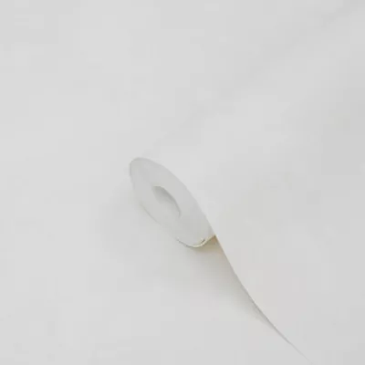 Papier peint vinyle sur intissé GoodHome Omey blanc cassé