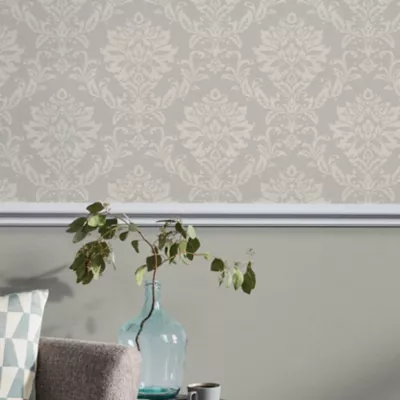 Papier peint vinyle sur intissé GoodHome Mire beige