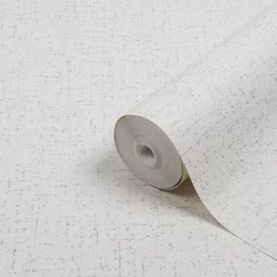 Papier peint vinyle sur intissé GoodHome Gazania blanc