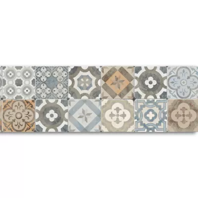 Frise adhésive Borago GoodHome multicolore