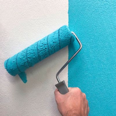 Papier peint à peindre vinyle texturé effet taloche L.1000 x l.106 cm GoodHome Wampi
