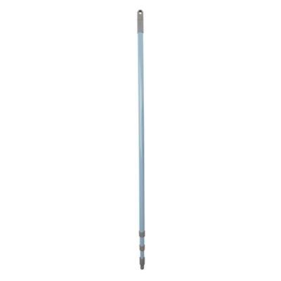 Manche télescopique 120-300 cm bleu gris