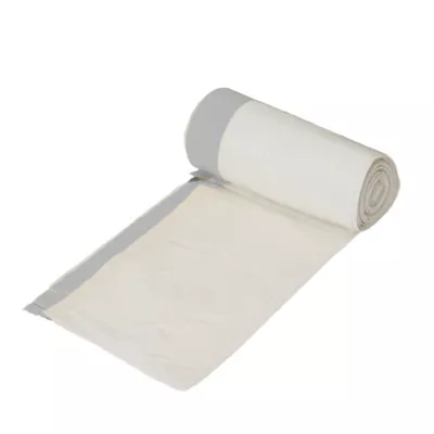 Sac poubelle vendu par 20 à poignée 10 L couleur blanc