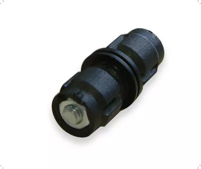Connecteur 180° profilé rond et tube rond Diall 16 mm