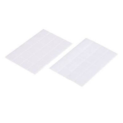 Bande adhésive format carré blanc Diall 25 mm - 24 pièces