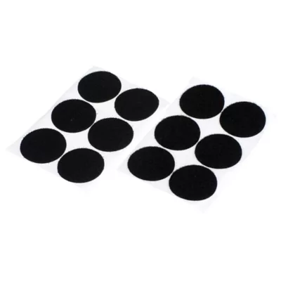 Bande auto-aggrippante format rond noir Diall 46 mm - 6 pièces