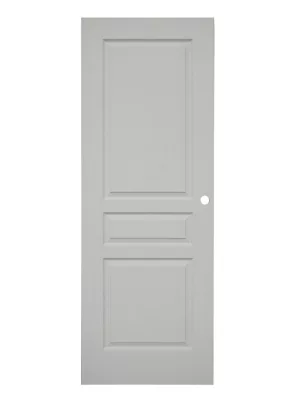 Porte coulissante postformée 3 panneaux TD H.204 x l.83 cm