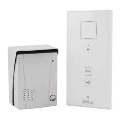 Ensemble interphone audio filaire mains libres Blyss Iskar