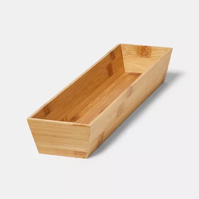 Range couverts GoodHome Nitaki bambou 10 x 42 cm, 1 compartiment
