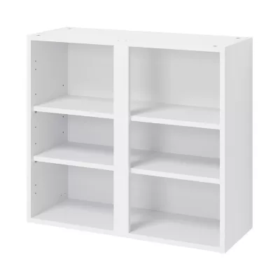 Caisson haut de cuisine Caraway GoodHome blanc H. 72 cm x L. 80 cm