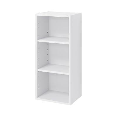Caisson haut de cuisine GoodHome Caraway Blanc H. 90 cm x l. 40 cm