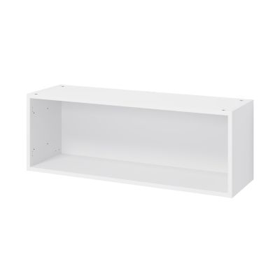 Caisson haut de cuisine GoodHome Caraway Blanc H. 36 cm x l. 100 cm
