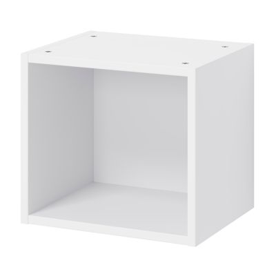 Caisson haut de cuisine ouvert GoodHome Caraway Blanc H. 36 cm x l. 40 cm