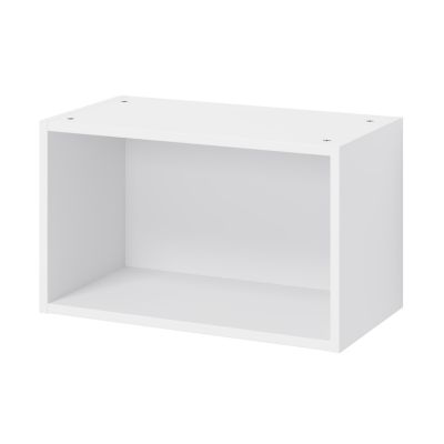 Caisson haut de cuisine ouvert GoodHome Caraway Blanc H. 36 cm x l. 60 cm