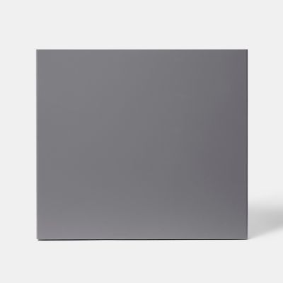 Façade de cuisine hotte / casserolier Stevia gris anthracite brillant l. 40 cm GoodHome