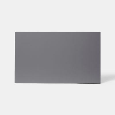 Façade de cuisine hotte / casserolier Stevia gris anthracite brillant l. 60 cm GoodHome