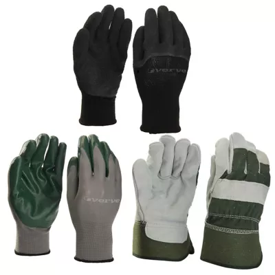 Gants nitrile à usage général Verve, paquet de 3 paires - Taille 9 (L)