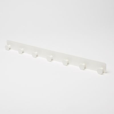 Patère 7 têtes Koros blanc GoodHome
