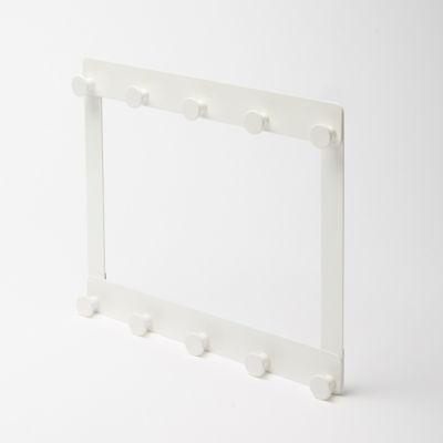 Patère 2x5 têtes Koros blanc GoodHome