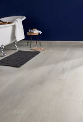 Carrelage sol blanc 20 x 80 cm Pine Wood