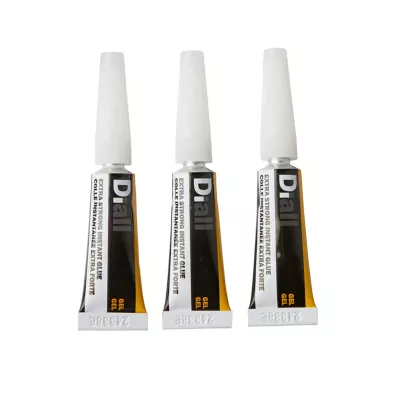 Cyanoacrylate gel, 3 g x 3