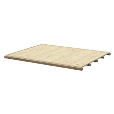 Plancher bois naturel pour Abri de jardin Klikstrom Belaïa de surface intérieure de 5,7m²