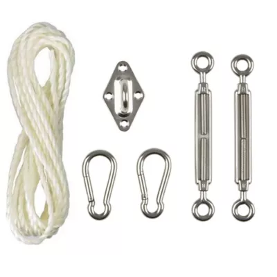Kit de fixation pour voile d'ombrage