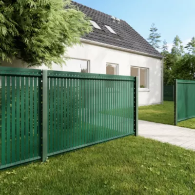 Grillage rigide vert 200 x h.123 cm, maille 55 x h.200mm Blooma Louga