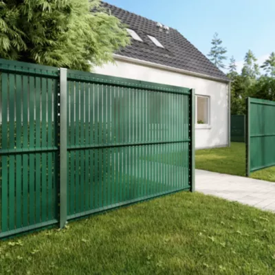 Grillage rigide vert 198,5 x h.153 cm, maille 55 x h.200mm Blooma Louga