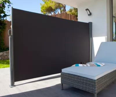 Brise-vue rétractable horizontal Klikstrom L300 x H160cm anthracite