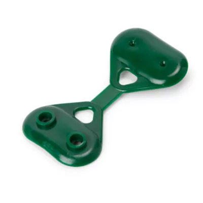 Fixation brise vue Blooma vert en plastique