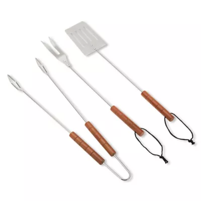 Set 3 accessoires barbecue inox Blooma