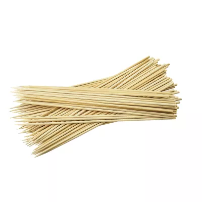 Lot 50 pics à brochettes en bambou L.25 cm x ⌀0,3 mm