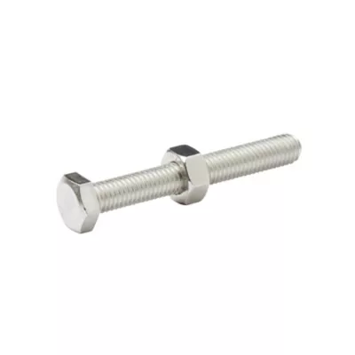 10 boulons tête héxagonale inox 8 x 60 mm