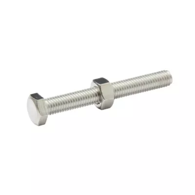 10 boulons tête héxagonale inox 8 x 65 mm