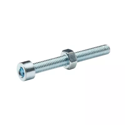 20 boulons tête cylindrique acier zingué 6 x 50 mm