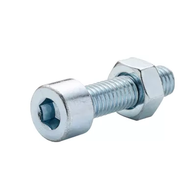 20 boulons tête cylindrique acier zingué 8 x 30 mm