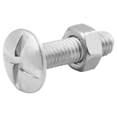 10 boulons poêlier inox A2 5 x 20 mm