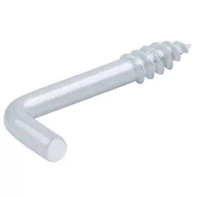 Gond à visser en acier zingué 25x10 mm - 16 pièces