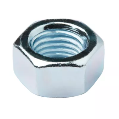 Écrous hexagonaux en acier zingué ø 16 - 10 pièces