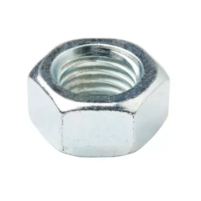 Écrous hexagonaux en acier zingué ø 20 - 10 pièces