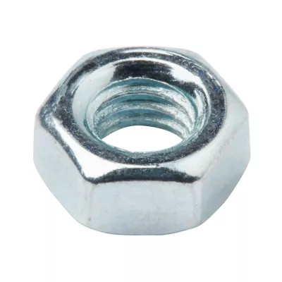 Écrous hexagonaux en acier zingué ø 6 - 200 pièces