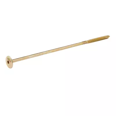 Vis pour charpente en bois zinguée jaune 8x260 mm - 1 pièce