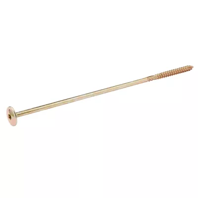 Vis pour charpente en bois zinguée jaune 8x280 mm - 1 pièce
