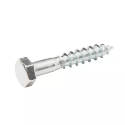 Tirefonds DIN 571 zingués 5x30 mm - 200 pièces