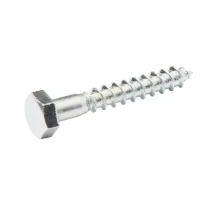 Tirefonds DIN 571 zingués 6x40 mm - 200 pièces