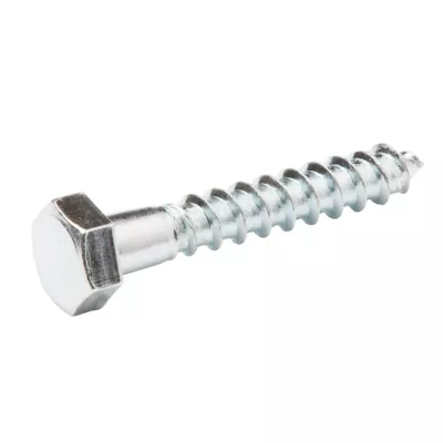 Tirefonds DIN 571 zingués 8x50 mm - 100 pièces