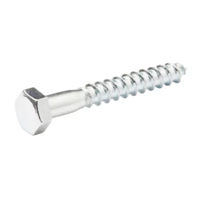 Tirefonds DIN 571 zingués 8x60 mm - 100 pièces